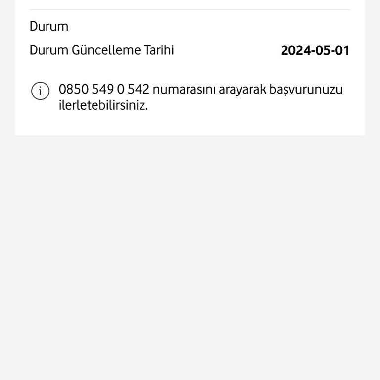 Vodafone Aktivasyon Sorunu Ve Bilgi Eksikliği