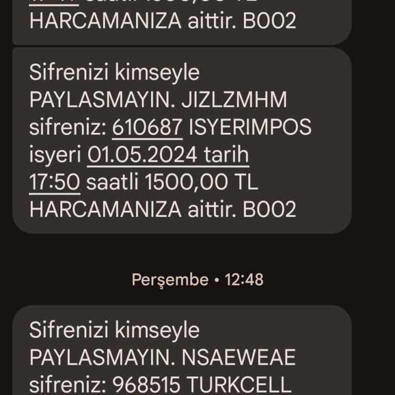 İş Yerim Pos Onaysız Çekim Yapıyor