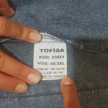 Tofisa Yanlış Beden Gönderdi