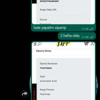 Japp Store Sitesinden Kıyafet Siparişi
