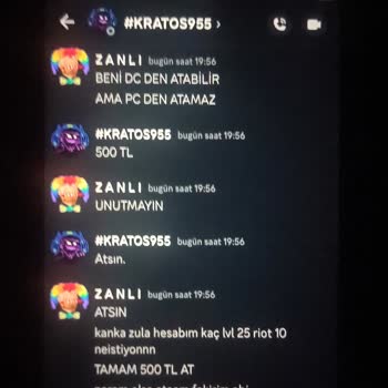 Discord Çeteleri Oluşmuş Şikayet Var Müşteri Hizmetleri Yok.