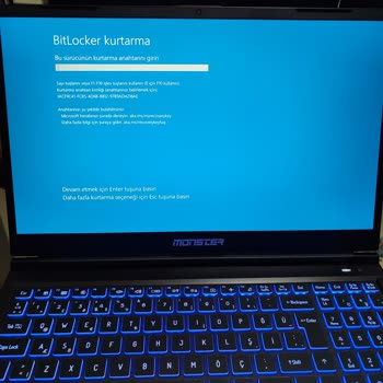 Monster Mavi Ekran Hatası Bilgisayar Açılmıyor