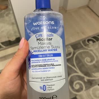 Watsons Çift Fazlı Makyaj Temizleme Suyu Göz Yakması