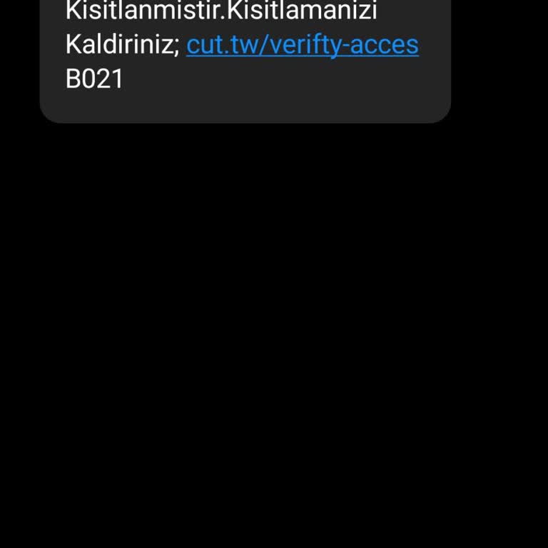 Finans Kuruluşları Adıyla Dolandırıcılık Binance Adına Görseldeki Gibi Bir Mesaj Aldım
