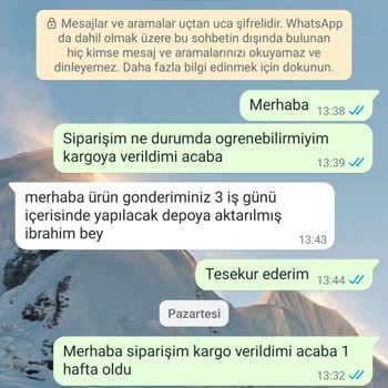 Sanal Yağ Market Siparişimi 15 Gün Oldu Göndermediler