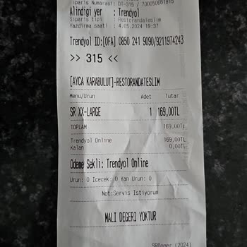 Sr Döner Yemeğimden Tavuk Tırnağı Çıktı