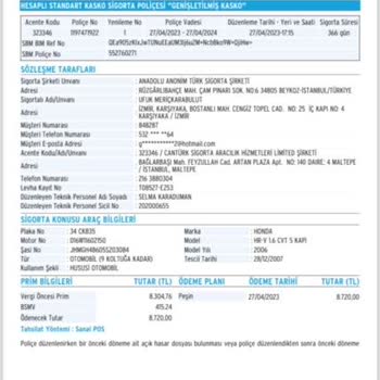 Honda Kırılan Logolu Ön Camının Değişip Mağduriyetlerimin Giderilmesi Talebi