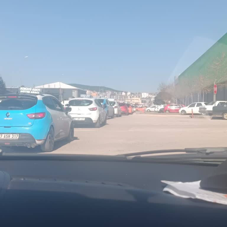 Şehitkamil Belediyesi Gaziantep Şehitkamil Direksiyon Sınav Alanı Şikayet