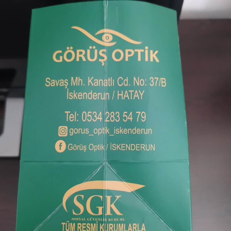 Görüş Optik Tecrübesiz Eksik Hizmet