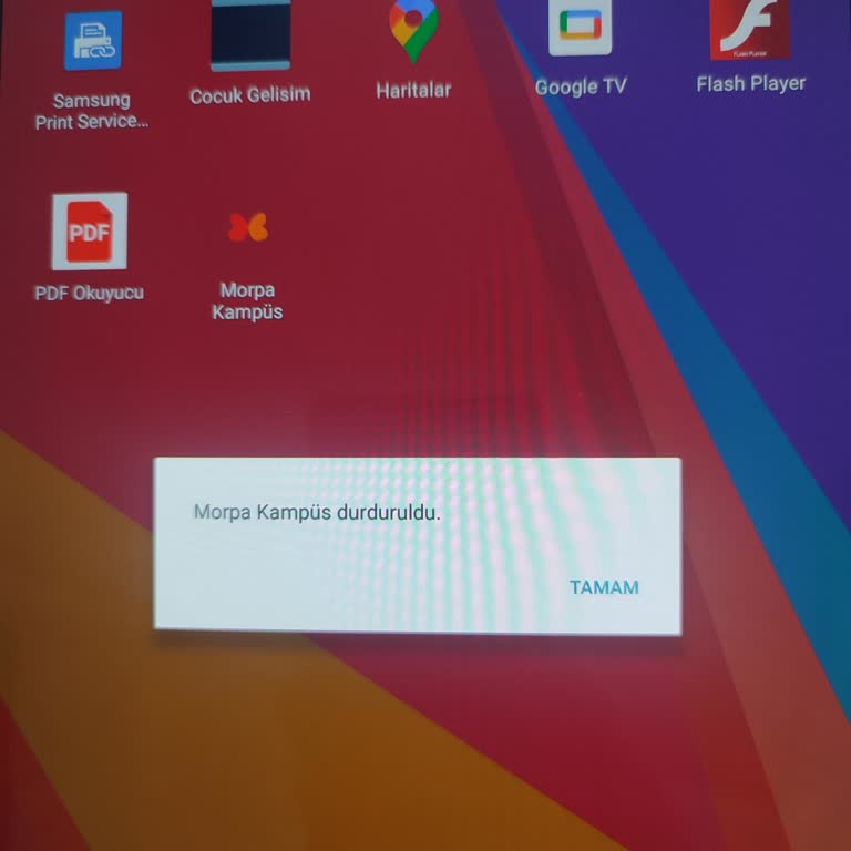 Morpa Kampüs Durduruldu Hatası Çıkıyor