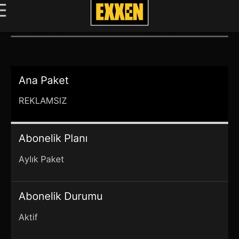 Exxen Üyelik İptali Gerçekleşmiyor