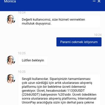 Aliexpress Paramın Yatırılmasını İstiyorum