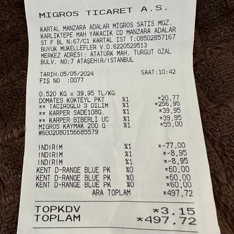 Migros Sınırlı Sayıda Sigara Satışı