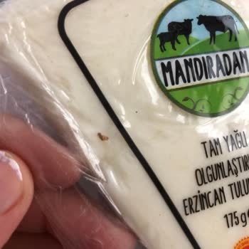 Getir Mandıradan Marka Peynirdeki Yabancı Parçalar