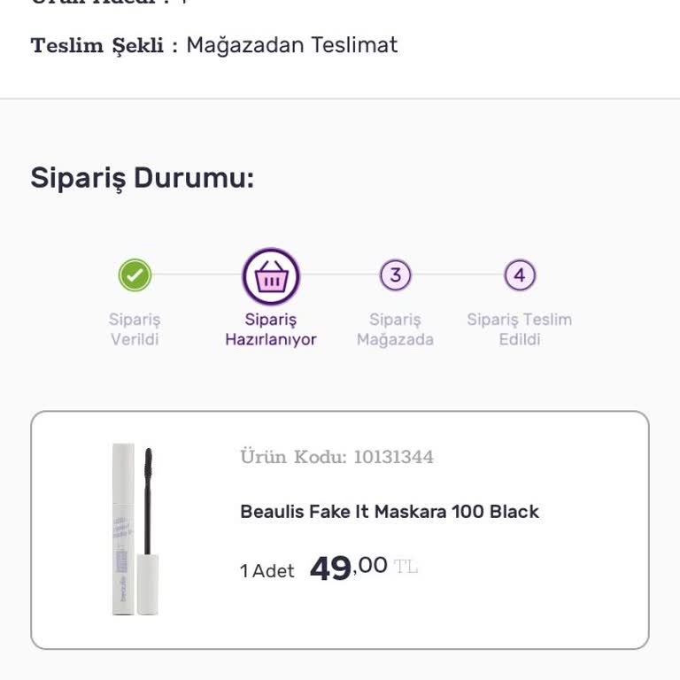Gratis Sipariş Gecikmesi Var