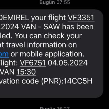 AJet (Anadolu Jet) Hava Koşulları Ve İletişim Karmaşası: Uçuş İptali Mağduriyeti