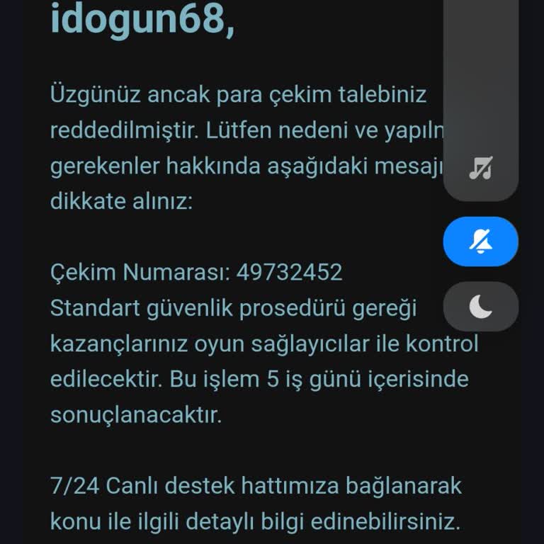 BahseGel Çekim Sorunu Sürekli Bahaneler