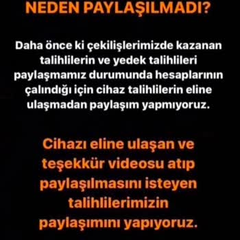 Aksaprefabrik adını kullanan sahte instagram hesabı  (Instagram) Çekilişi
