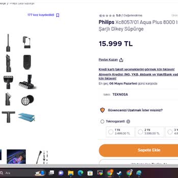 Teknosa İnternet Sitesi İle Mağaza Fiyatı Farklı