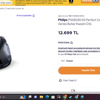 Teknosa İnternet Sitesi İle Mağaza Fiyatı Farklı