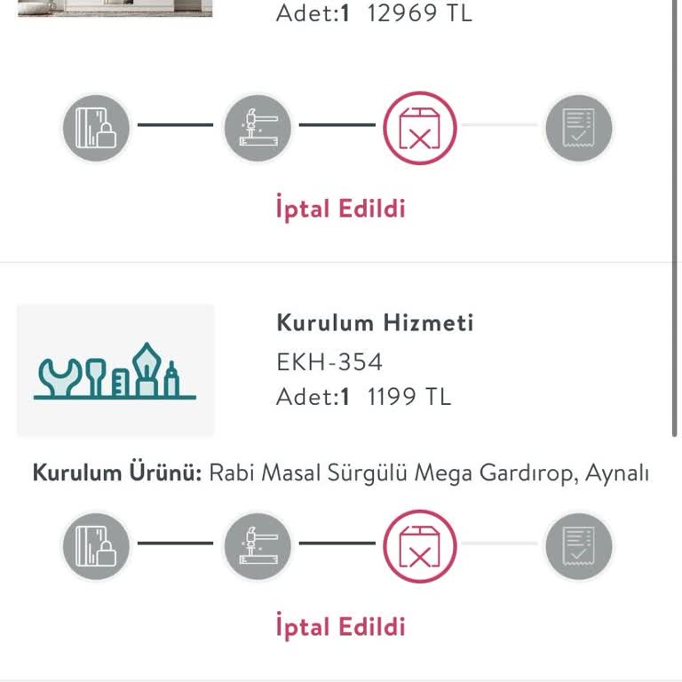 Vivense Sipariş İptali Sonrası Para İadesi