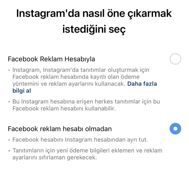 Instagram Reklam Sorunu!