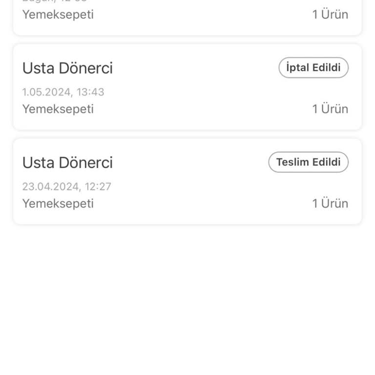 Balıkesir Onburda AVM Usta Dönerci Şikayet