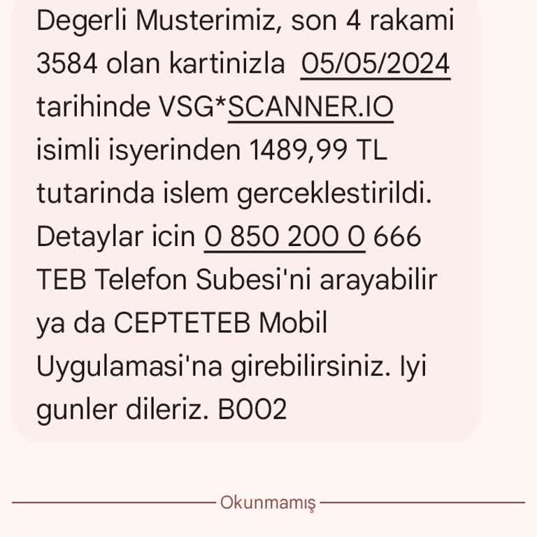 Scannero Lütfen Gereken Yapılsın