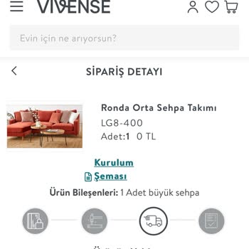 Vivense Ya Sehpamı Getir Ya Paramı Ver!