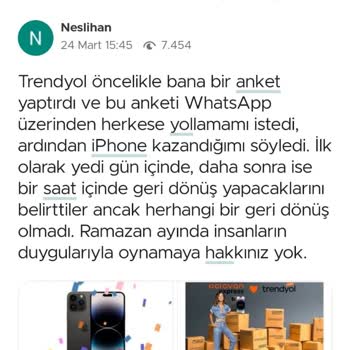 Trendyol Anneler Günü Hediyesi Kampanyası