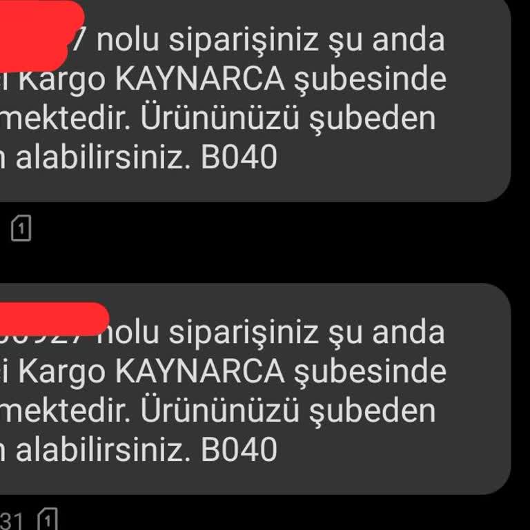 Yurtiçi Kargo'dan Şikayet Var