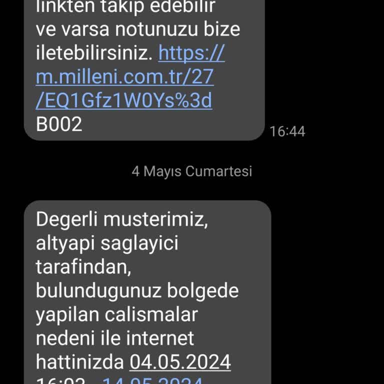 Millenicom İnternet Bağlantı Sorunu Ve Müşteri Mağduriyeti