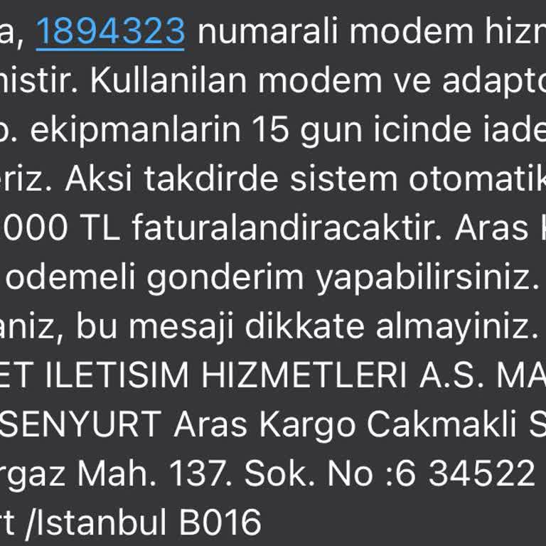 TurkNet İnternet Kesintisi Şikayeti