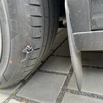 Hankook Reifen durchstochen und nicht durch Garantie Gedeckt