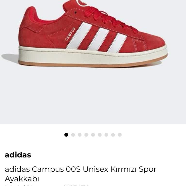 SuperStep Kırmızı Adidas Campus Stopu Yenilenmiyor