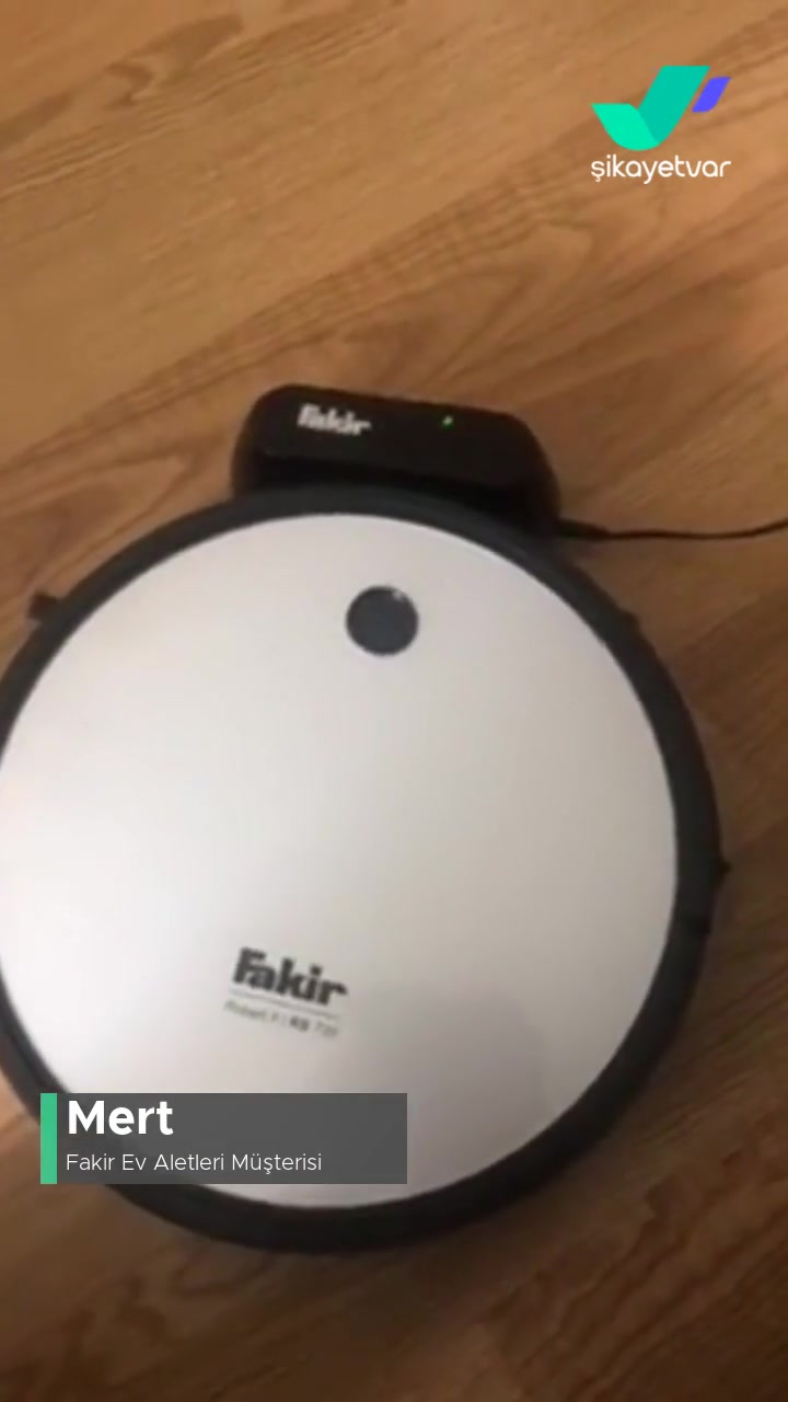 Fakir Robot Süpürge Şarj Yuvasından Dışarı Çıkartma! videonun kapak resmi