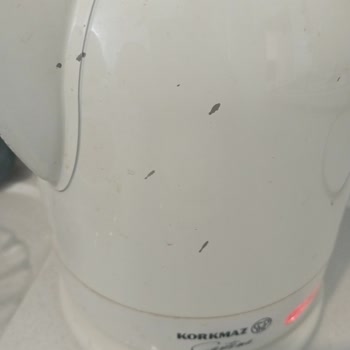 Korkmaz Mutfak Eşyaları Korkmaz Çaytema Bej Renkli Çaydanlık Boyası Attı Ve Pas Oluştu