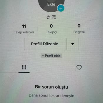 TikTok Giriş Sorunu Bul Yazıyor