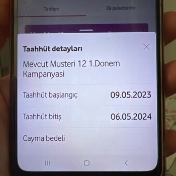 Vodafone Müşteri Temsilcisi Yanlış Bilgi Vererek Yeni Tarifeye Geçirdi