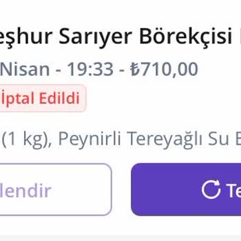 GetirYemek Getir Yemekten Şikayetçiyim 6 Gündür Mağdurum
