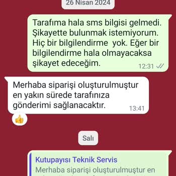 Kutupayısı Stanley Termos Desteği Sağlamıyor Ve Ürünümü Yollamıyor