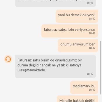 Faturasız Ürün Satışı, Trendyol Media Markt