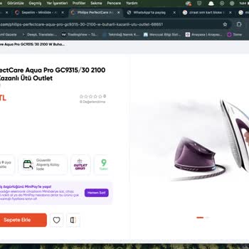 Mini Öde Sipariş Gerçekleşmedi, İade Yapılmadı