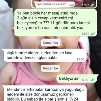 Ponçik Butik Paramı İade Etmiyor