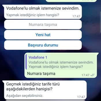 Sorumsuz Vodafone Yüzünden Zarardayım.