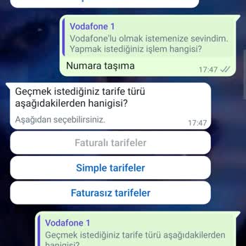 Sorumsuz Vodafone Yüzünden Zarardayım.