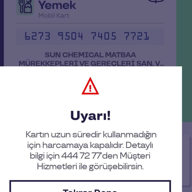 Sodexo Pluxee Uzun Süre Kullanılamayan Hesabım Harcamaya Kapatılması.