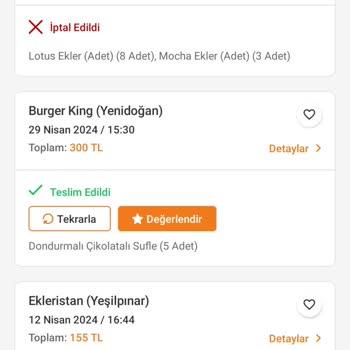Trendyol GO Para İadesi