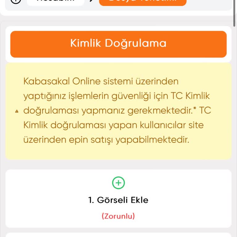 Kabasakalonline.com Kabasakal Hesap Doğrulama