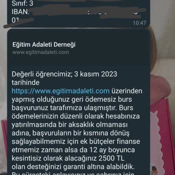 Eğitim Adaleti Derneği (Burs Başvurusu) Eğitim Adaleti Burs Desteği